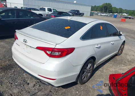 2016 Hyundai Sonata Se from USA, damaged, VIN 5NPE24AF3GH323594